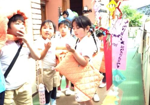 <ようちえんSHOT>キャンプだ!ほいっく!!１日目